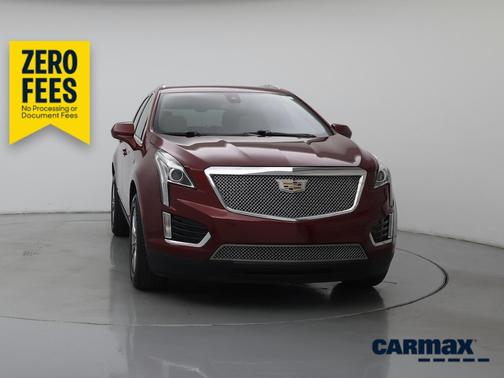 Red 2017 Cadillac XT5 Luxury