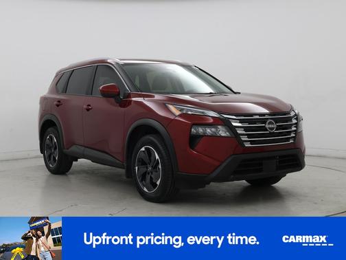 Red 2025 Nissan Rogue SV