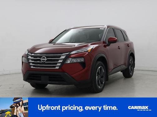 Red 2025 Nissan Rogue SV