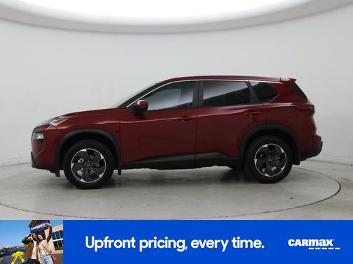 Red 2025 Nissan Rogue SV