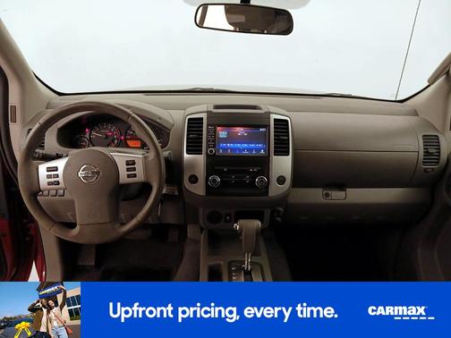 Red 2019 Nissan Frontier SV