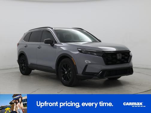 Gray 2025 Honda CR-V Hybrid Sport-L