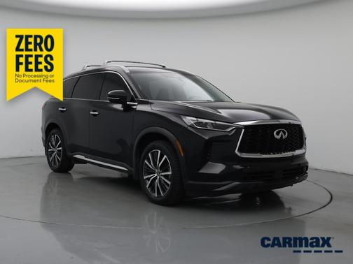 Black 2023 INFINITI QX60 Sensory