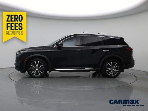 Black 2023 INFINITI QX60 Sensory