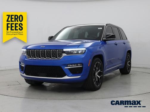 Blue 2023 Jeep Grand Cherokee 4xe Summit Reserve