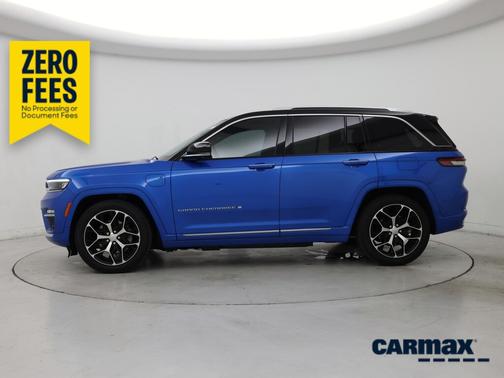 Blue 2023 Jeep Grand Cherokee 4xe Summit Reserve