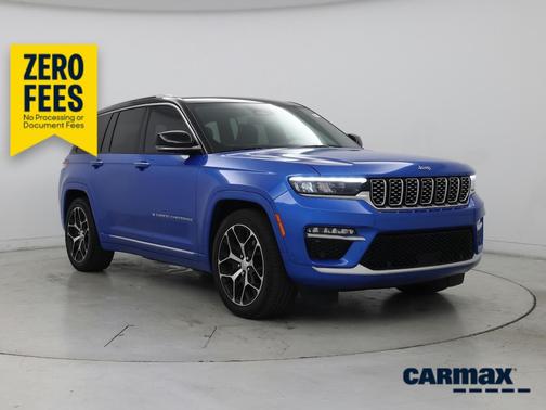 Blue 2023 Jeep Grand Cherokee 4xe Summit Reserve