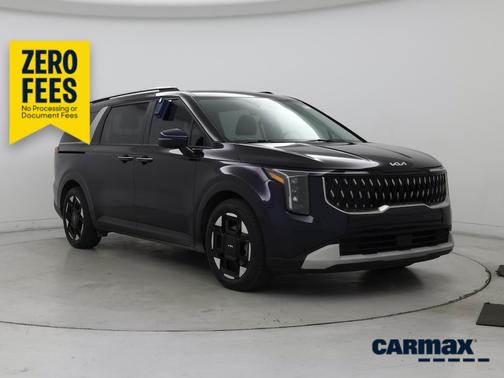 Blue 2025 Kia Carnival EX