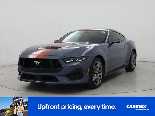 Blue 2024 Ford Mustang GT Premium