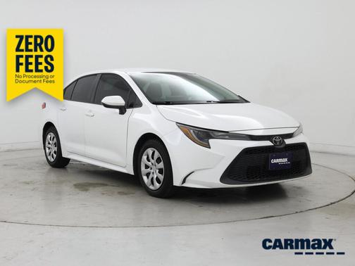 White 2020 Toyota Corolla LE