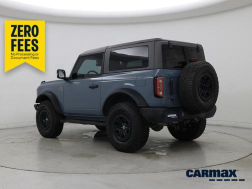 Blue 2022 Ford Bronco Wildtrak