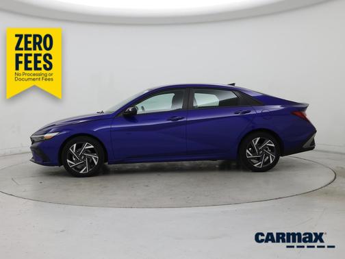 Blue 2025 Hyundai ELANTRA SEL Sport