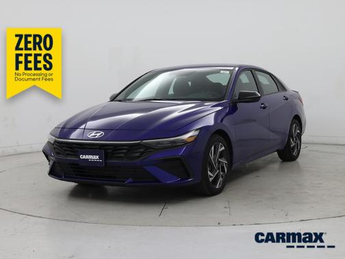 Blue 2025 Hyundai ELANTRA SEL Sport