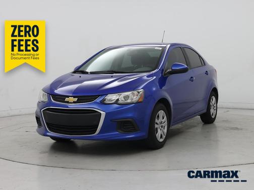 Blue 2017 Chevrolet Sonic LS