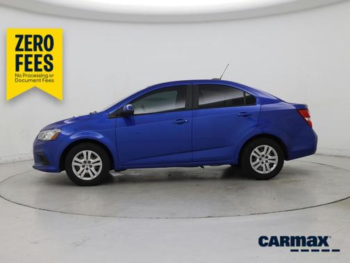 Blue 2017 Chevrolet Sonic LS