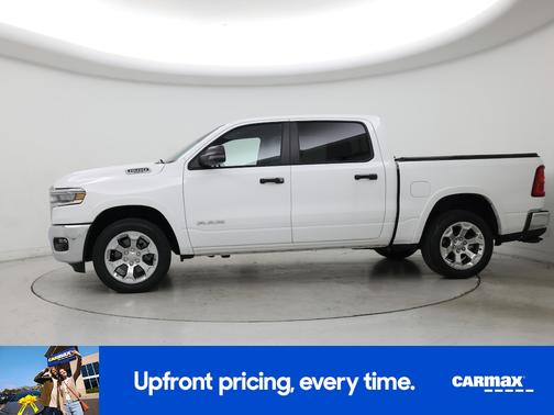 White 2025 RAM 1500 Bighorn