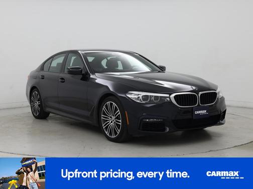 Black 2020 BMW 540 XI