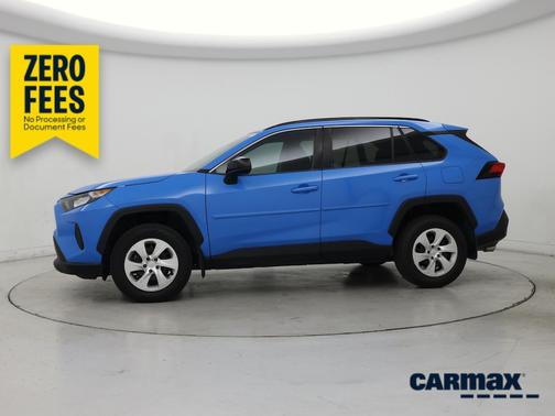 Blue 2019 Toyota RAV4 LE