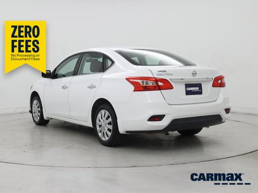 White 2017 Nissan Sentra S