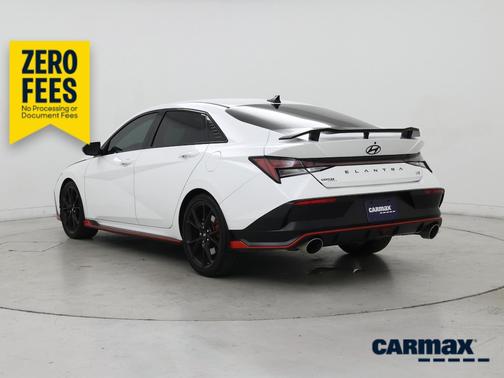 White 2025 Hyundai ELANTRA N