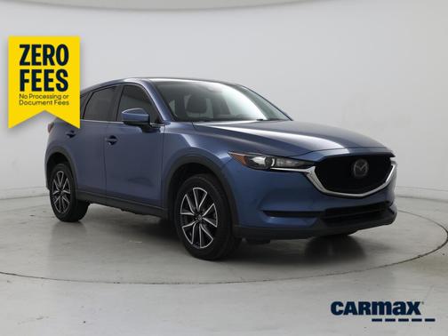 Blue 2018 Mazda CX-5 Touring