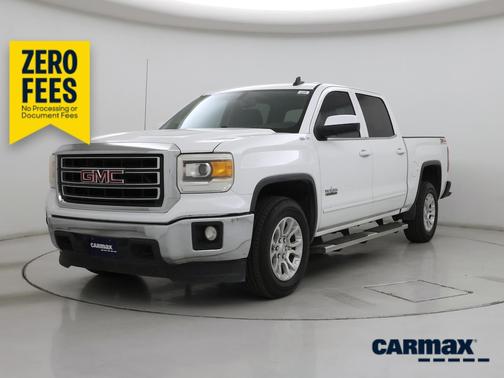 White 2015 GMC Sierra 1500 SLE