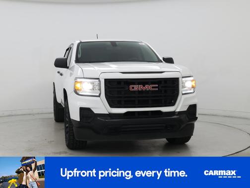 White 2021 GMC Canyon Elevation Standard