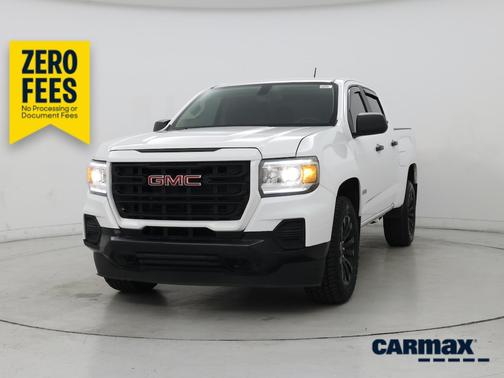 White 2021 GMC Canyon Elevation Standard