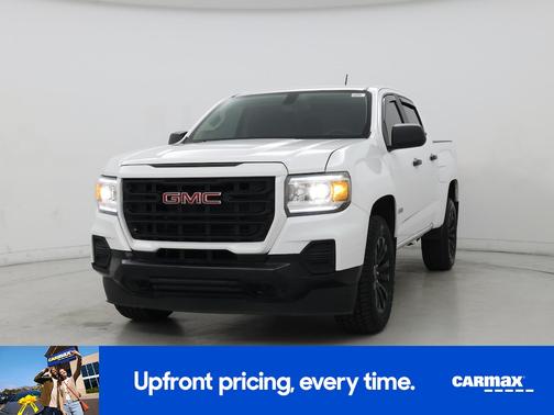 White 2021 GMC Canyon Elevation Standard