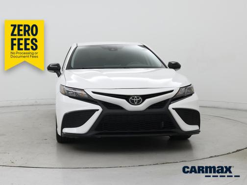 White 2024 Toyota Camry SE Night Shade