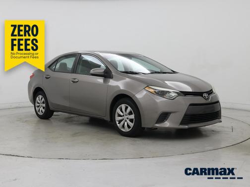 Tan 2015 Toyota Corolla LE
