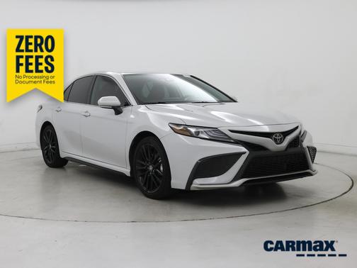 White 2023 Toyota Camry XSE