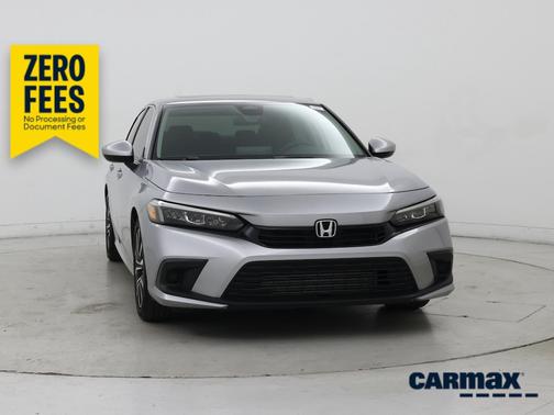 Silver 2024 Honda Civic EX