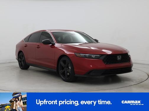 Red 2023 Honda Accord Hybrid Sport