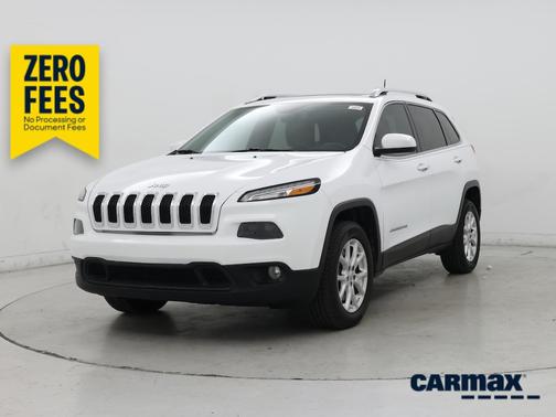 White 2016 Jeep Cherokee Latitude