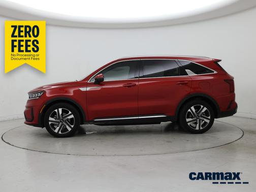 Red 2023 Kia Sorento Plug-In Hybrid SX Prestige