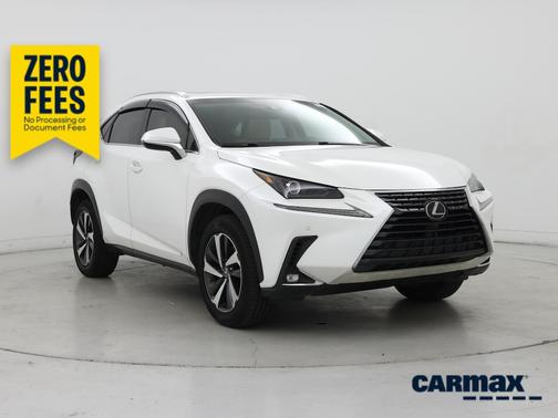 White 2018 Lexus NX 300