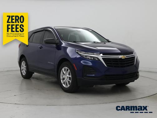 Blue 2022 Chevrolet Equinox LS