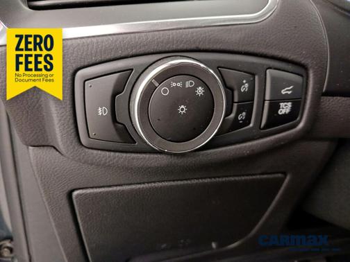 Blue 2023 Ford Edge Titanium