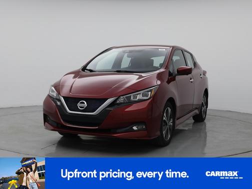 Red 2020 Nissan Leaf SV Plus