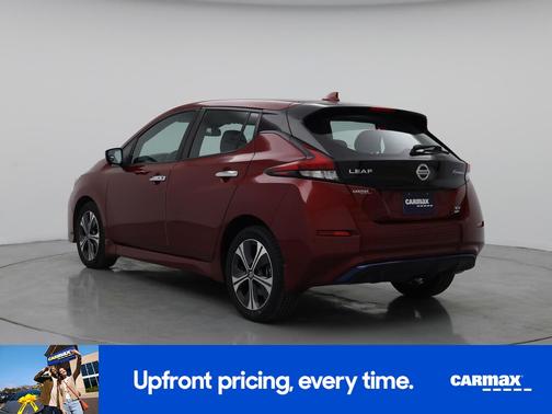 Red 2020 Nissan Leaf SV Plus