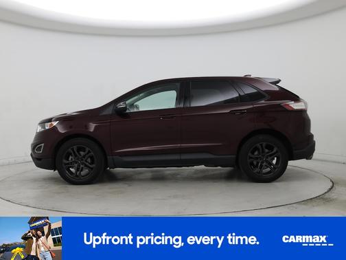 Burgundy 2018 Ford Edge SEL