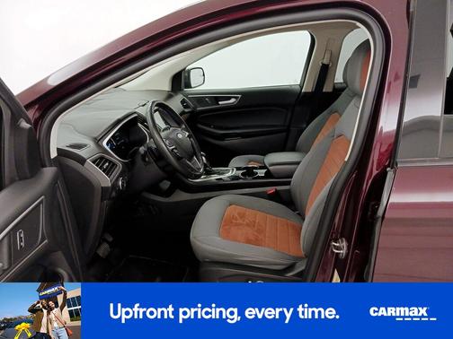 Burgundy 2018 Ford Edge SEL