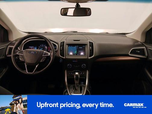 Burgundy 2018 Ford Edge SEL