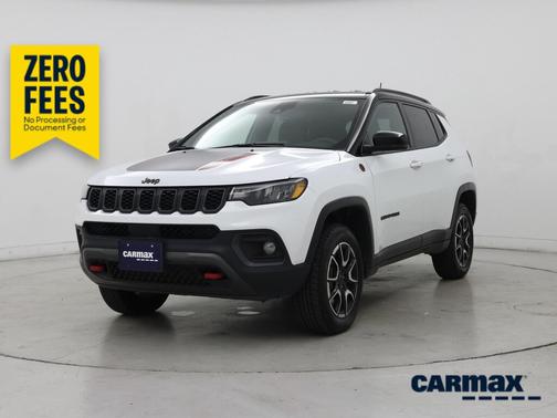 White 2025 Jeep Compass Trailhawk