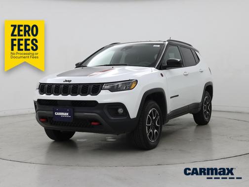 White 2025 Jeep Compass Trailhawk