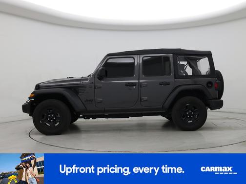 Gray 2022 Jeep Wrangler Unlimited Sport