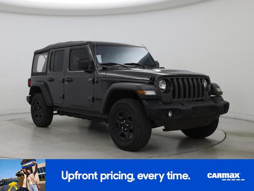 Gray 2022 Jeep Wrangler Unlimited Sport