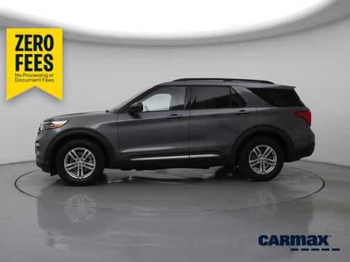 Gray 2023 Ford Explorer XLT