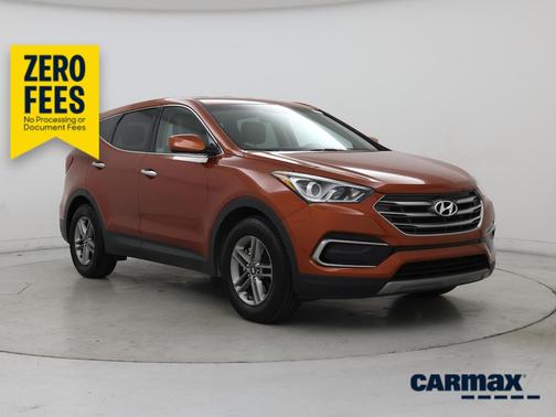 Orange 2017 Hyundai Santa Fe Sport